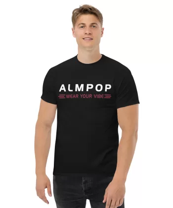 Alternative view of Classic Cotton Logo Graphic Tee