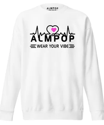 Heartbeat Premium Graphic Sweatshirt