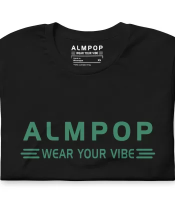 Alternative view of Wear Your Vibe Logo Graphic Tee
